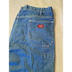 Dickies Jeans RN20697 Carpenter Mens 42 x 30 Work  Builder Denim